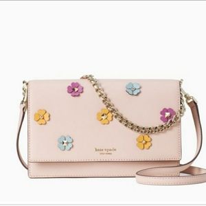 Kate Spade crosbody flowers bag